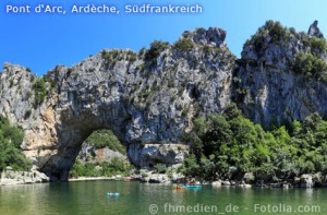 Pont d'Arc, Ardèche, Südfrankreich Pont d'Arc, Ardèche, Südfrankreich