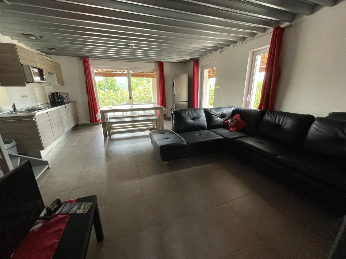 Wohnzimmer von Gîte 1 von Villa Vallon I