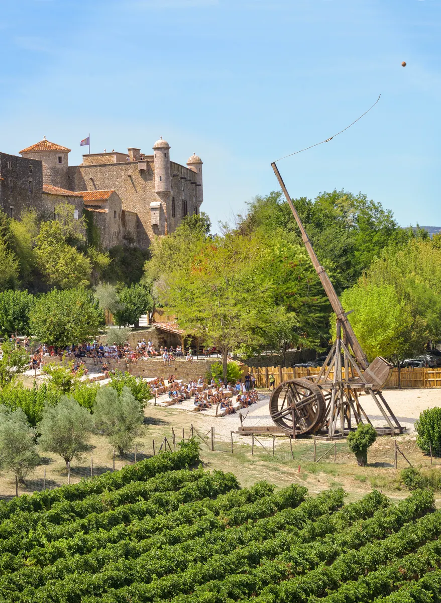 Schloss in der Ardèche