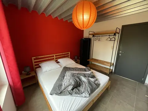 Schlafzimmer im Erdgeschoss von Gîte 1